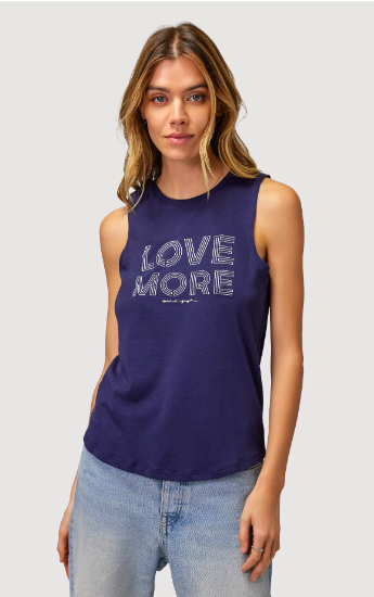 MUSCLE TANK _LOVE MORE